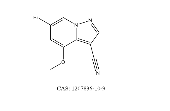  6-溴-4-甲氧基吡唑并[1,5-A]吡啶-3-甲腈