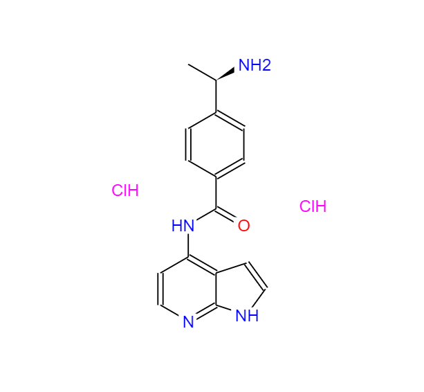 (R)-4-(1-氨基乙基)-N-(1H-吡咯[2,3-b]吡啶-4-基)苯甲酰胺二盐酸盐