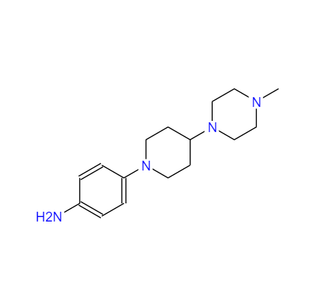 4-[4-(4-甲基哌嗪-1-基)哌啶-1-基]苯胺