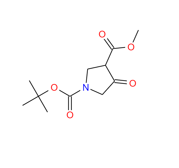 	1-(叔丁基)-3-甲基4-氧代吡咯烷-1,3-二羧酸酯