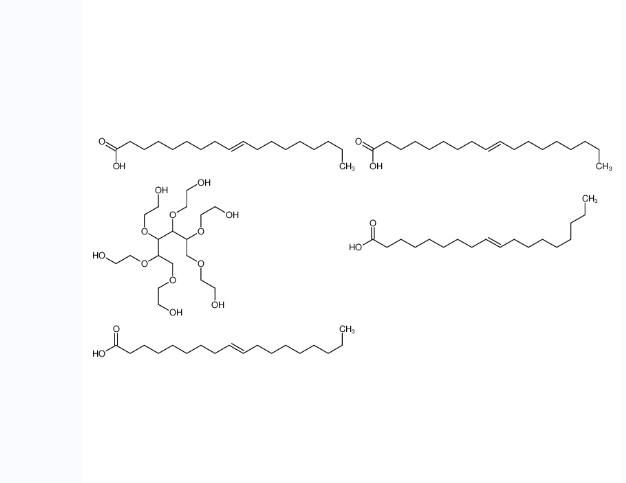 α-氢-ω-羟基-聚氧乙烯、D-糖醇(6:1)、四-9-顺-十八硫烯酸酯的醚化物	