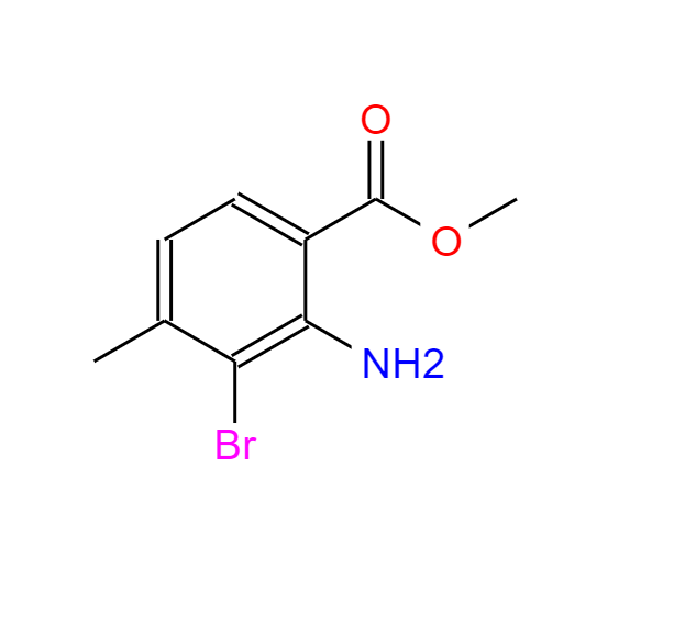 2-氨基-3-溴-4-甲基苯甲酸甲酯