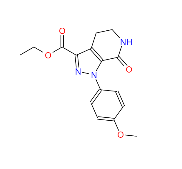 1-(4-甲氧基苯基)-7-氧代-4,5,6,7-四氢-1H-吡唑并[3,4-C]吡啶-3-羧酸乙酯