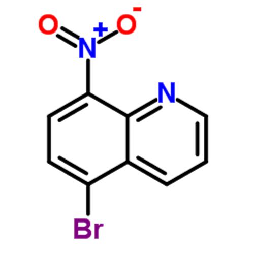 五溴-8-硝基喹啉,5-Bromo-8-nitroquinoline,五溴-8-硝基喹啉