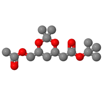(4R-cis)-6-[(乙酰氧基)甲基]-2,2-二甲基-1,3-二氧六环-4-乙酸叔丁酯；154026-95-6