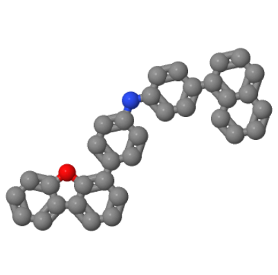 4-(4-二苯并呋喃)-N-[4-(1-萘基)苯基]-苯胺；2097371-73-6