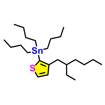 三丁基（3-（2-乙基己基）噻吩-2-基）锡；Th26-Sn ；1235512-21-6，可接定制化合物