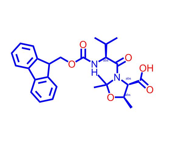 (4S,5R)-3-[(2S)-2-[[芴甲氧羰基]氨基]-3-甲基-1-氧代丁基]-2,2,5-三甲基-4-恶唑烷羧酸168216-05-5