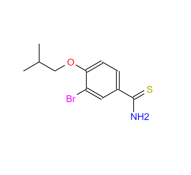 3-溴-4-异丁氧基硫代苯甲酰胺