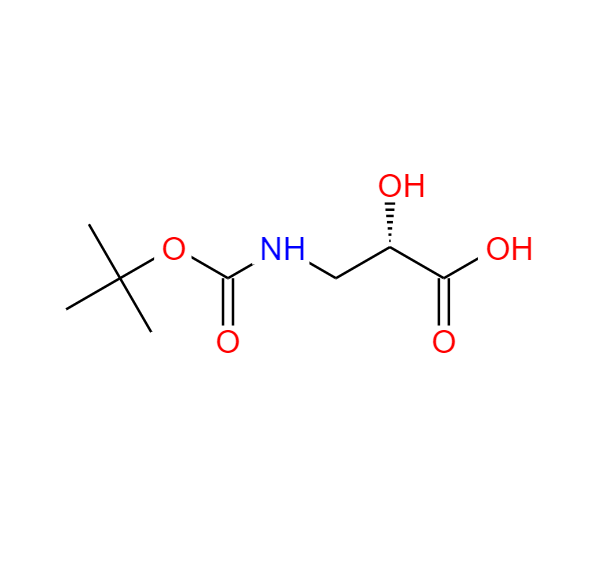 3-叔丁氧羰基氨基-(S)-2-羟基丙酸