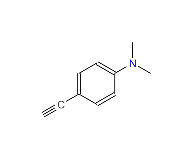 4-N,N-二甲基苯乙炔