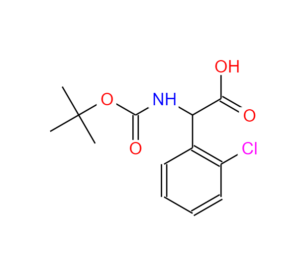 N-BOC-(2'-氯苯基)甘氨酸