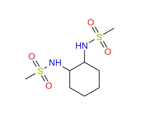 (1R,2R)-1,2-N,N'-二甲烷磺酰胺-环己烷 122833-58-3