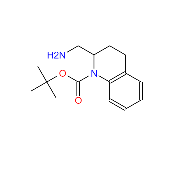 2-氨甲基-1-N-Boc-1,2,3,4-四氢喹啉盐酸盐