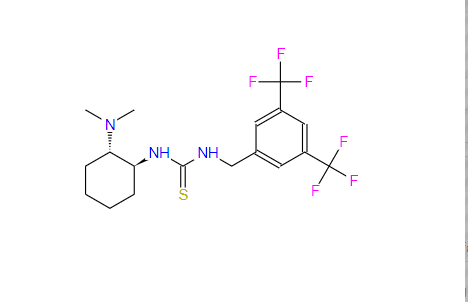 1908529-26-9    1-(3,5-bis(trifluoromethyl)benzyl)-3-((1S,2S)-2-(dimethylamino)cyclohexyl)thiourea