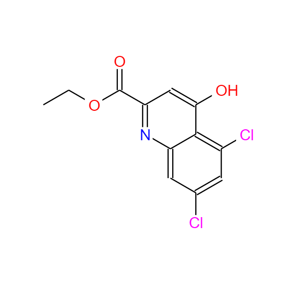 5,7-二氯-4-羟基喹啉-2-羧酸乙酯