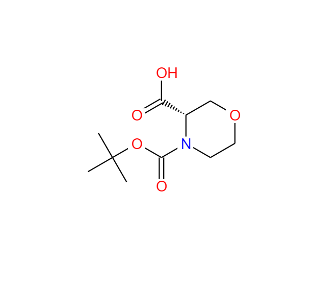 (3S)-3,4-吗啉二羧酸 4-叔丁酯