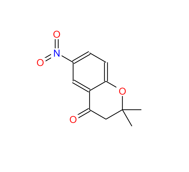 2,2-二甲基-6-硝基-二甲基甲氧基苯并二氢吡喃-4-酮