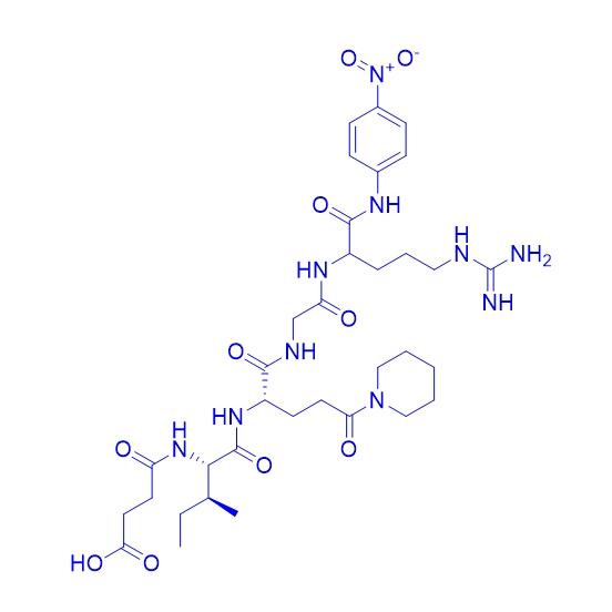 Suc-Ile-Glu(γ-pip)-Gly-Arg-pNA hydrochloride 1379822-04-4.png
