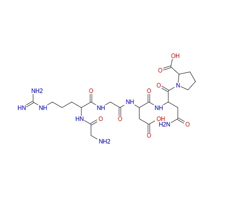 H-甘氨酰-精氨酰-甘氨酰-天冬氨酰-天冬酰胺酰-脯氨酸-OH 114681-65-1