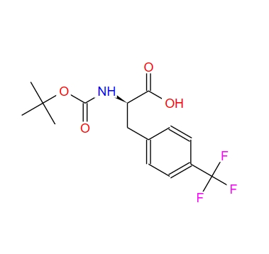 (R)-2-((叔丁氧基羰基)氨基)-3-(4-(三氟甲基)苯基)丙酸 82317-83-7