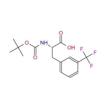 (S)-2-((叔丁氧基羰基)氨基)-3-(3-(三氟甲基)苯基)丙酸 142995-31-1