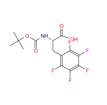 (S)-2-((叔丁氧羰基)氨基)-3-(全氟苯基)丙酸 34702-60-8