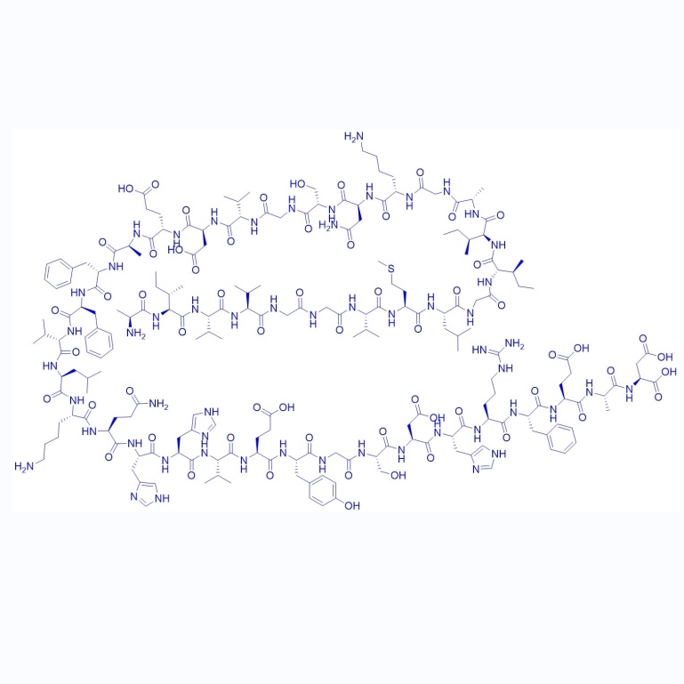 β淀粉样蛋白42-1/317366-82-8/Amyloid β Peptide (42-1)(human)/Amyloid beta (42-1) human/Amyloid b-Protein (42-1)