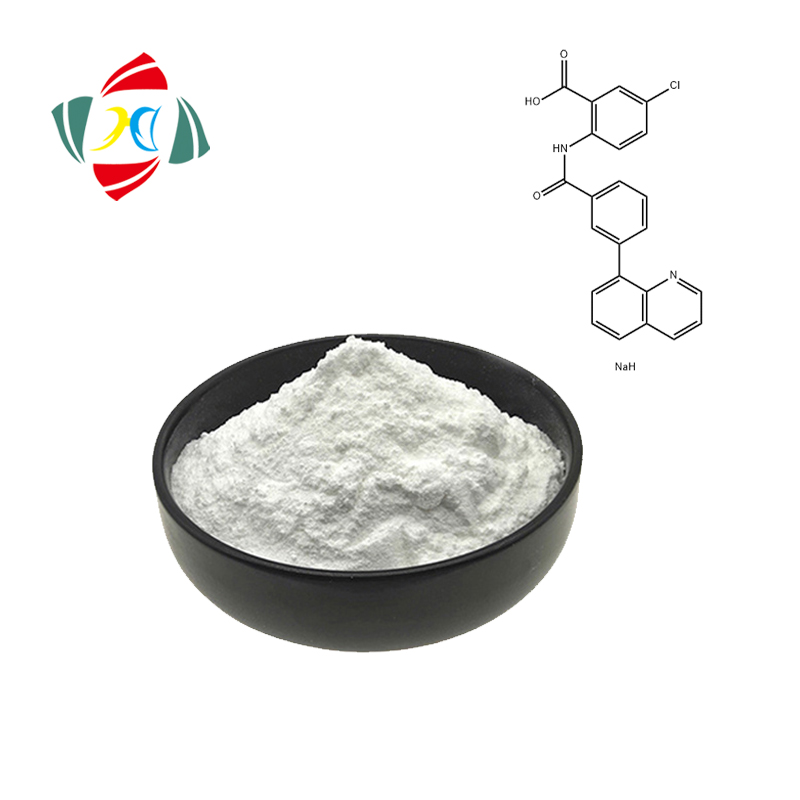 sodium 5-chloro-2-(3-(quinolin-8-yl)benzamido)benzoate