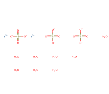 硫酸钇,Yttrium(III) sulfate octahydrate ,7446-33-5,外观：白色至类白色固体，可提供大包装，按需分装！