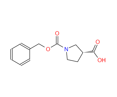 (R)-1-CBZ-3-羧基吡咯烷