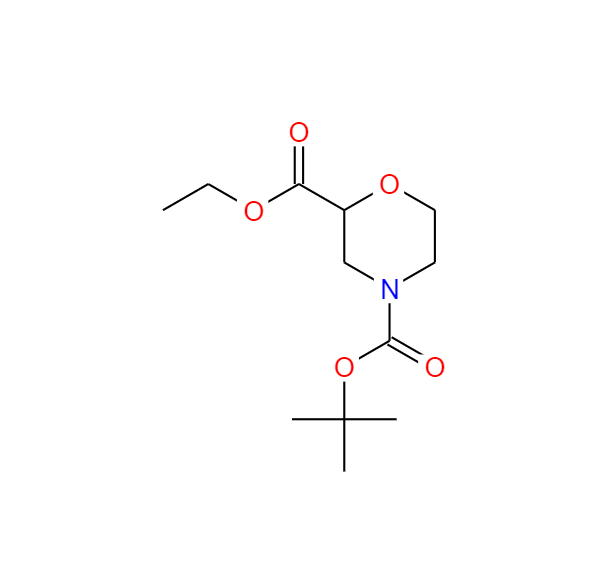 2,4-吗啉二羧酸 4-叔丁酯 2-乙酯