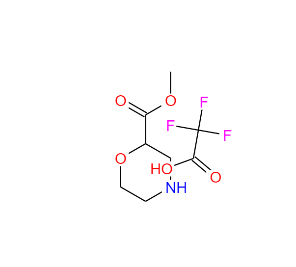 甲基吗啉-2-羧酸甲酯2,2,2-三氟乙酸盐