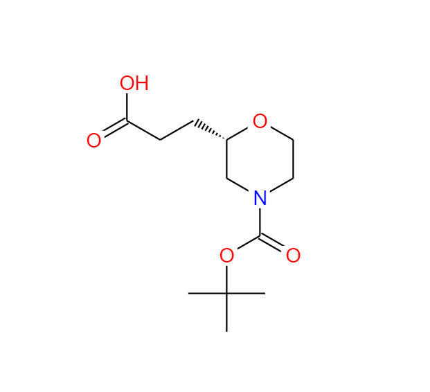 (S)-3-(4-(叔丁氧羰基)吗啉-2-基)丙酸