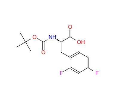 (R)-2-((叔丁氧基羰基)氨基)-3-(2,4-二氟苯基)丙酸 167993-24-0