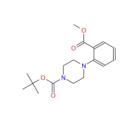 1-BOC-4-(2-甲氧基羰基苯基)哌嗪 870703-74-5