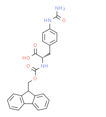 (S)-2-((((9H-氟-9-基)甲氧基)羰基)氨基)-3-(4-脲基苯基)丙酸    324017-23-4