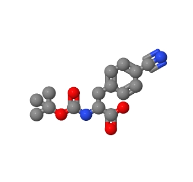 (R)-2-((叔丁氧基羰基)氨基)-3-(4-氰基苯基)丙酸 146727-62-0