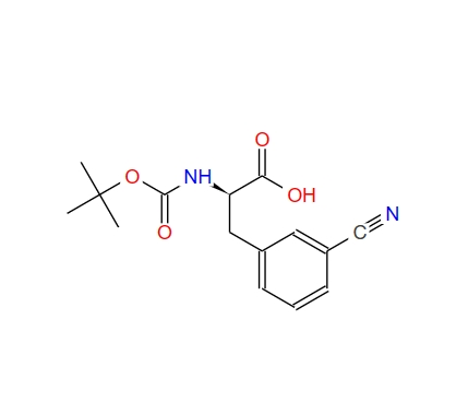(R)-2-((叔丁氧基羰基)氨基)-3-(3-氰基苯基)丙酸 205445-56-3