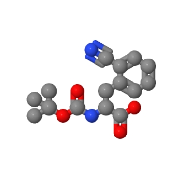 (R)-2-((叔丁氧基羰基)氨基)-3-(2-氰基苯基)丙酸 261380-28-3