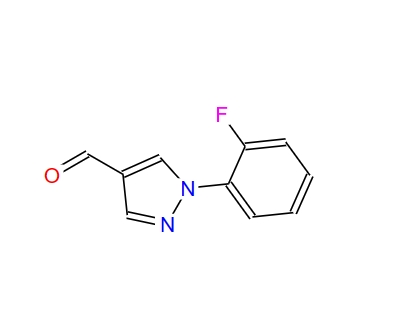 N-(2-氟苯基)-吡唑-4-甲醛 1015845-52-9