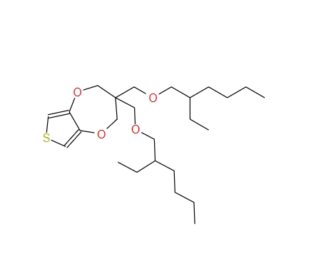 3,3-双((2-乙基己基)氧基)甲基)-3,4-二氢-2H-噻吩并[3,4-b][1,4]二氧杂环庚烷 634591-75-6