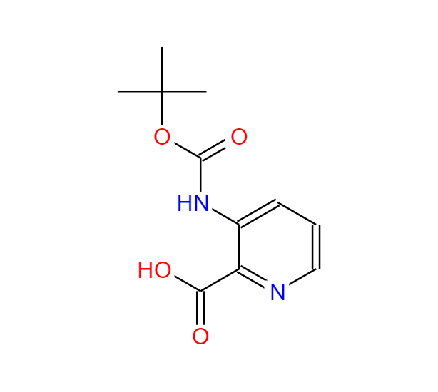 3-(BOC-氨基)-2-甲酸吡啶