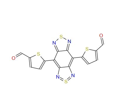 4,8-二(5-醛基噻吩-2-基)苯并[1,2-C:4,5-C']双([1,2,5]噻二唑) 1292303-62-8