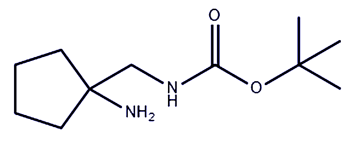 N-[(1-氨基环戊基)甲基]氨基甲酸叔丁酯