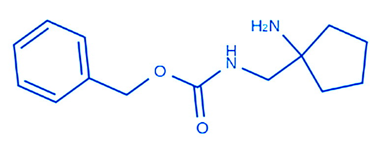 N-[(1-氨基环戊基)甲基]氨基甲酸苄酯