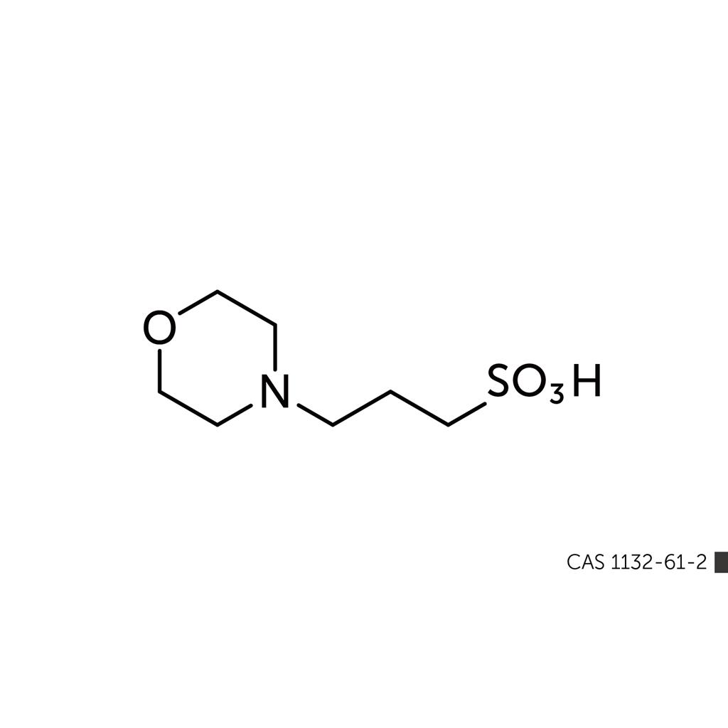 MOPS Buffer 99.5% CAS:1132-61-2 ,3-Morpholinopropanesulfonic Acid 