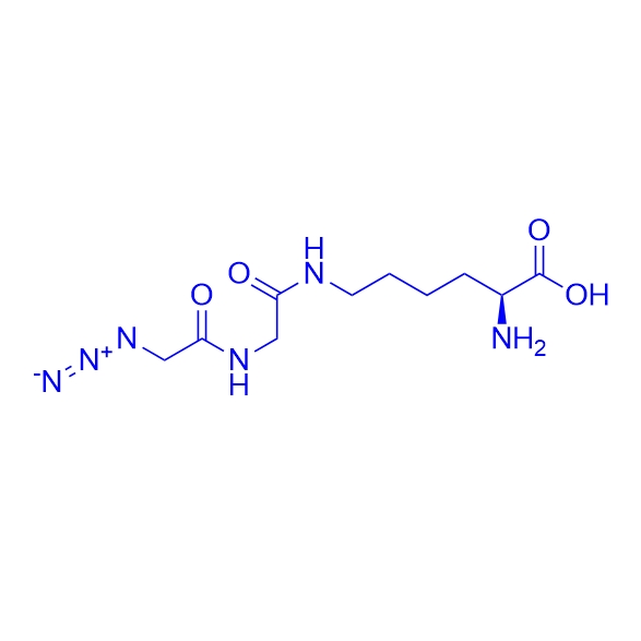 小分子N6-[(2-Azidoacetyl)glycyl]-L-lysine HCl/2407768-11-8/AzGGK