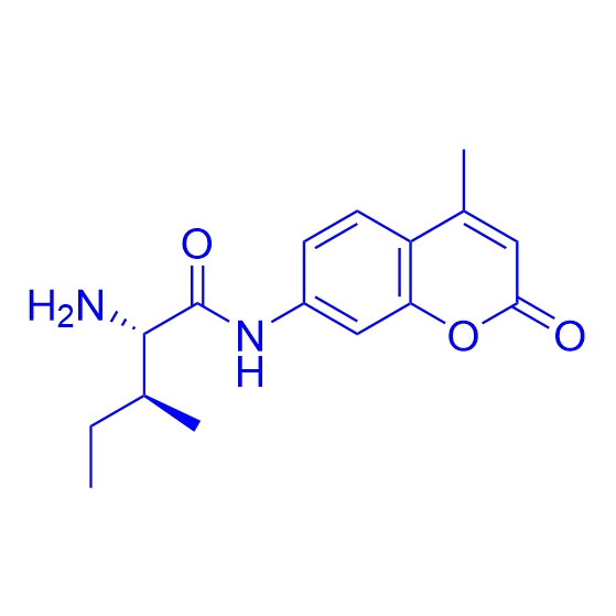 H-L-异亮氨酰-7-氨基-4-甲基香豆素三氟乙酸盐/191723-68-9/H-ILE-AMC TFA