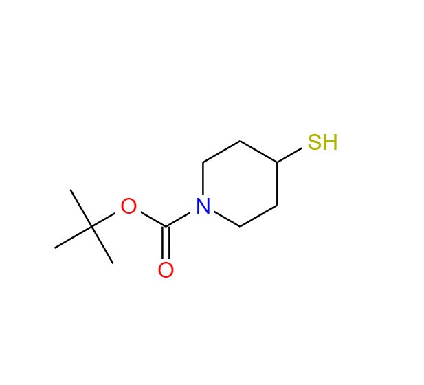 1-N-BOC-4-疏基哌啶